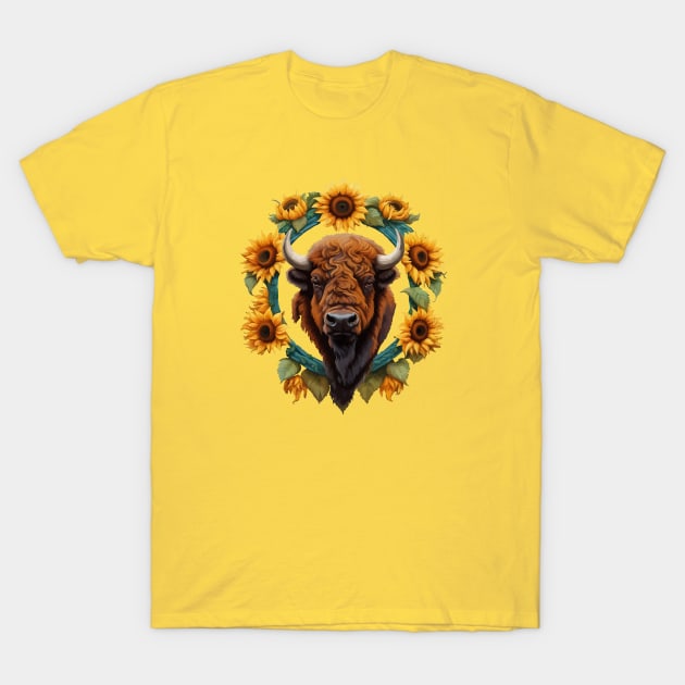 The Sunflower State Of Kansas T-Shirt by taiche